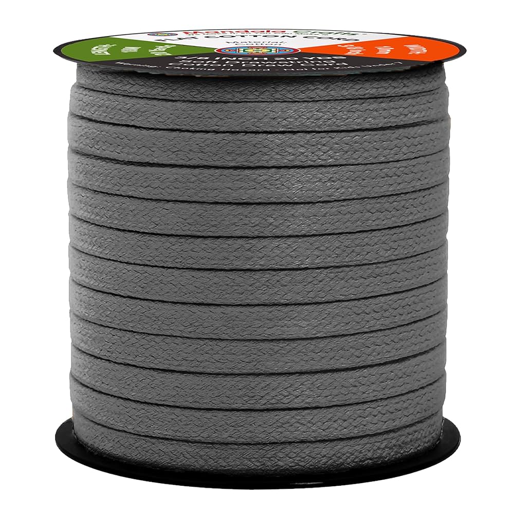 Amazon.com: Mandala Crafts Charcoal Gray Flat Drawstring